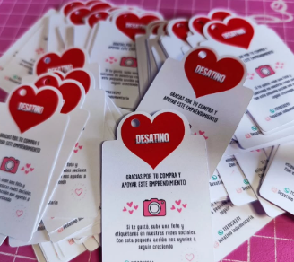 Producto - 100 Tags Personalizados (Corte Clásico / Silueta) - 2