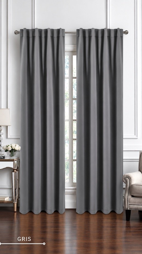 Producto - Cortina Blackout 140x220 Lisa Presilla Oculta Terrenal - 11