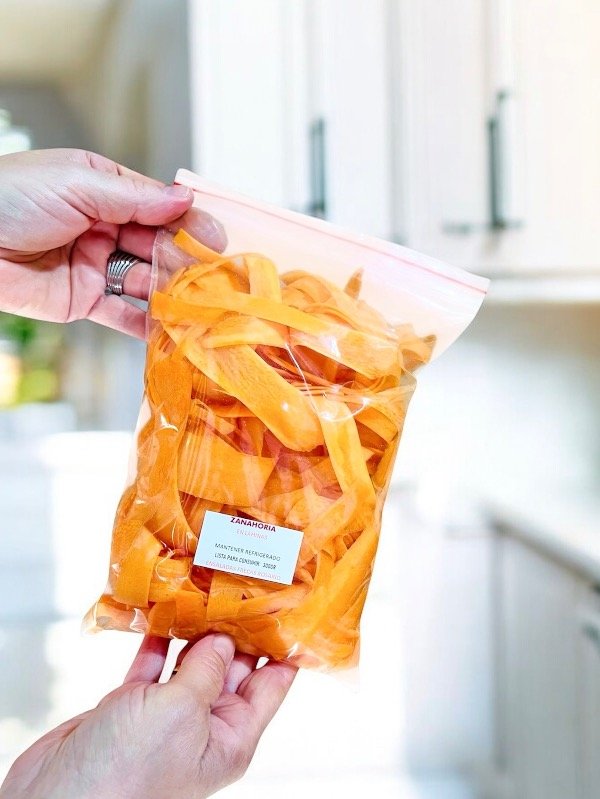 Producto - Zanahoria en láminas 300gr