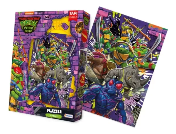 Producto - TORTUGAS NINJAS PUZZLE / TAPIMOVIL
