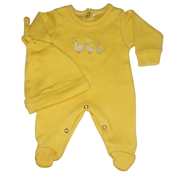 Producto - Enterito + gorrito patitos T00