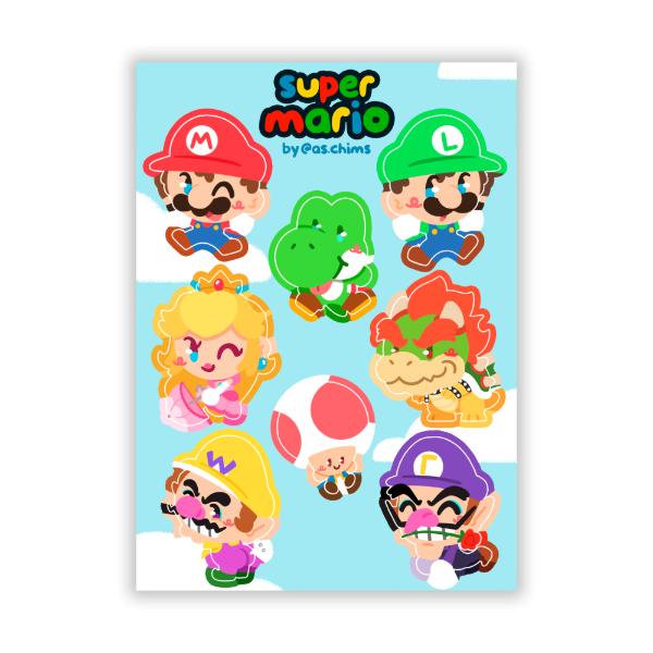 Producto - Planchita Super Mario