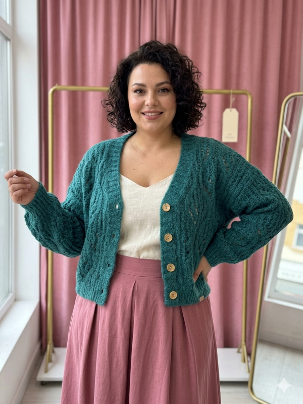 Producto - CARDIGAN CALADO