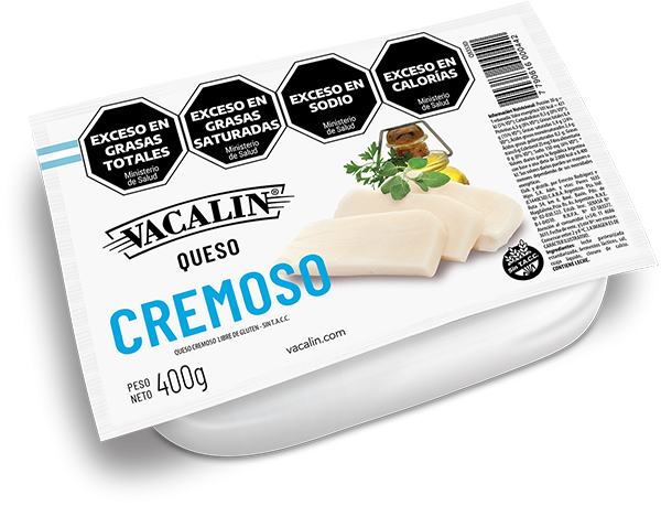 Producto - Queso Cremoso Vacalin x 400g