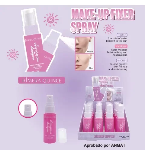 Producto - Fijador de maquillaje Rimera Quince