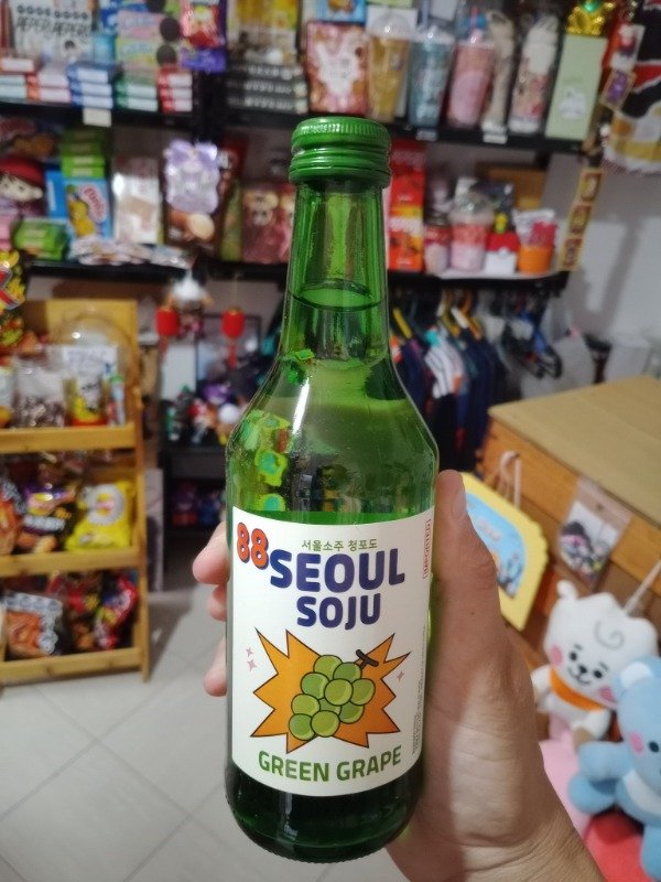 Producto - Soju coreano sabor uva