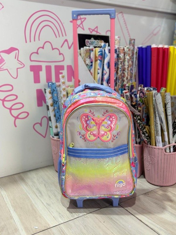 Producto - Mochila Filgo c/carro flower