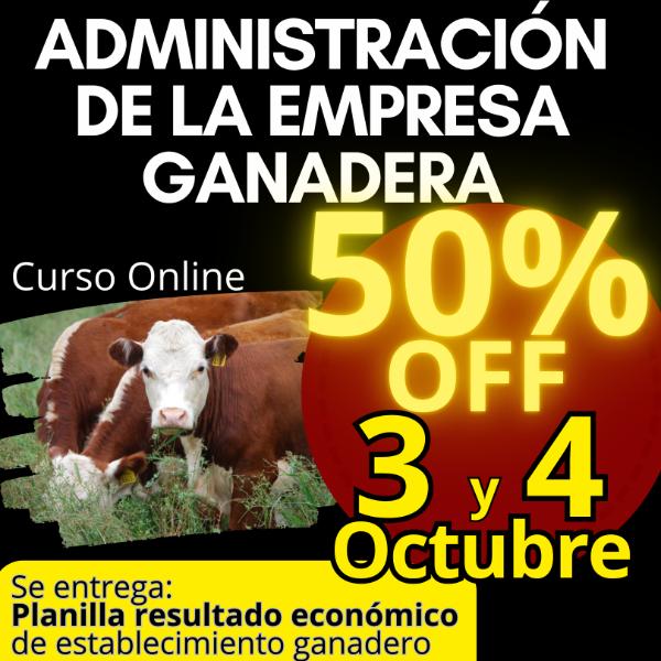 Producto - Curso online Administración de la Empresa Ganadera - 0