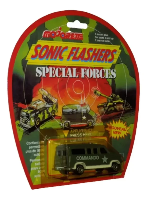 Producto - Majorette Sonic Flashers Commando Serie 2330 1/64