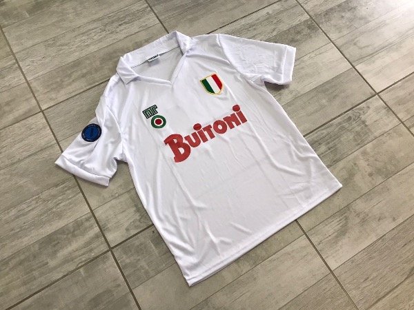 Camiseta retro de Napoli suplente 87/88