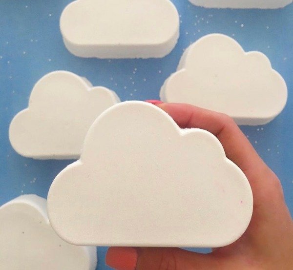 Producto - Magic Rainbow Cloud Bathbomb Sophie Heart