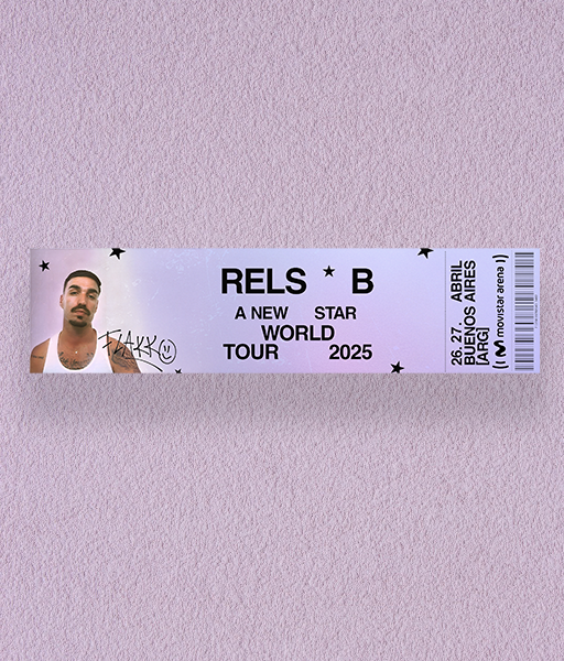 Producto - ENTRADAS RELS B - A new star world tour
