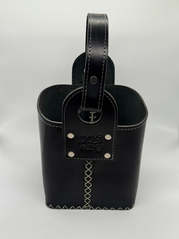 Producto - Canasta Matera Alta Cuero