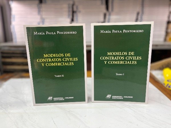 Producto - Modelos de Contratos Civiles y Comerciales .  María Paula Pontoriero (2 Tomos) - 5