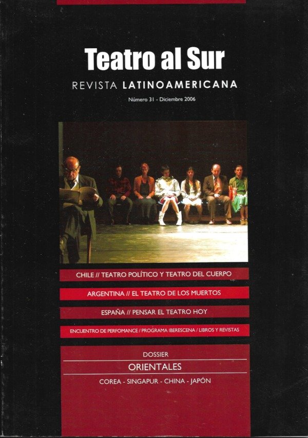 Producto - Revista Teatro al Sur 31