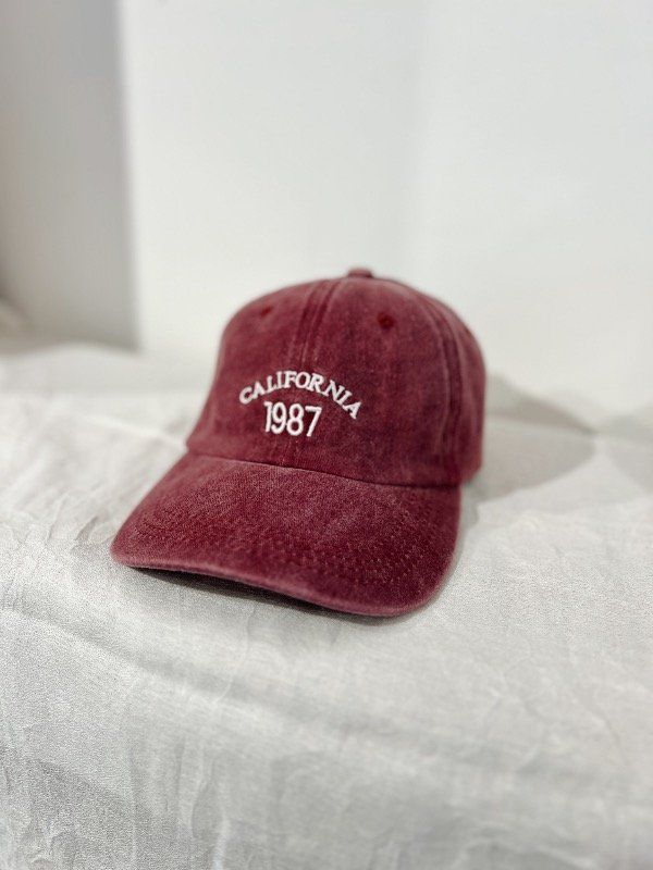 Producto - Gorra california bordo