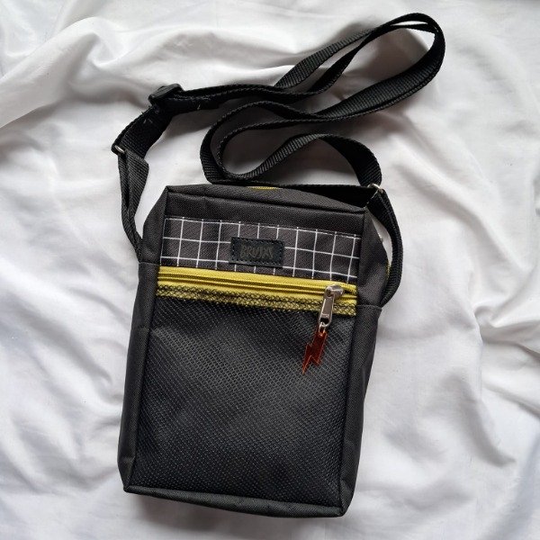 Producto - mini bag cuadrillé red