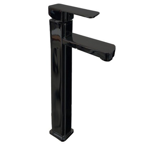 Producto - MONOCOM NEGRA FRANKFURT LAVATORIO ALTA 280MM PICO PLANO REDO  - 7099