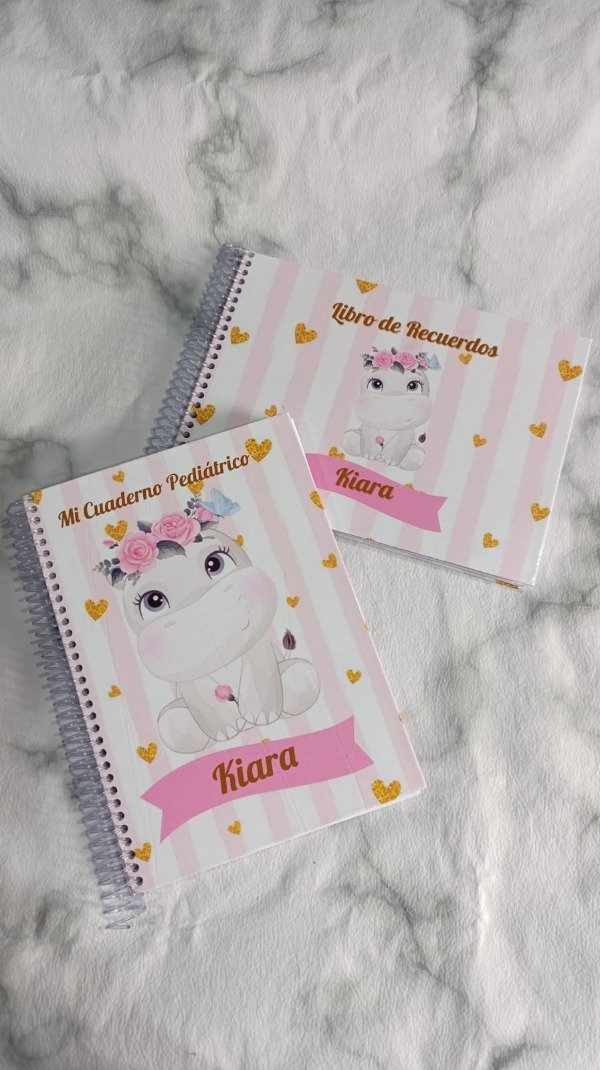Producto - COMBO CUADERNO PEDIATRICO + LIBRO DE RECUERDO
