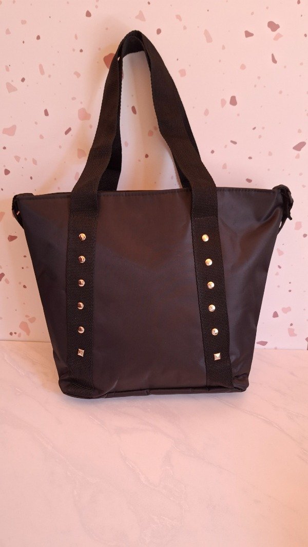 Producto - Cartera tachas negra