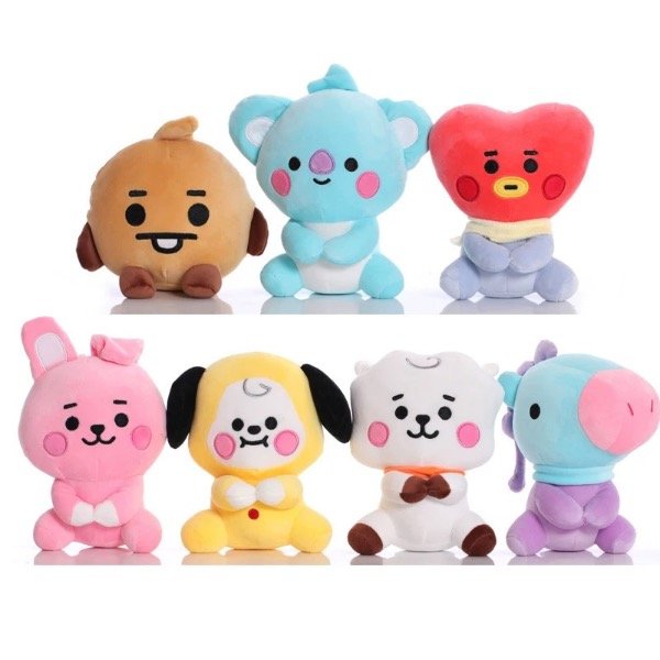 Producto - Peluches BT21 surtido 25cm