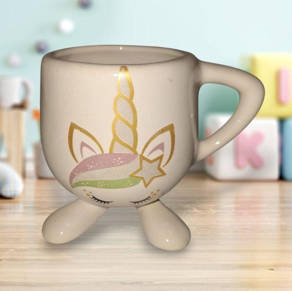 Producto - Mate con patitas "Unicornio"