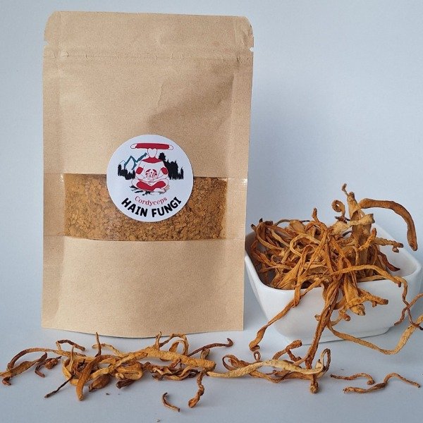Producto - Hongo Cordyceps Militaris en polvo - Agroecológico 30 grs.