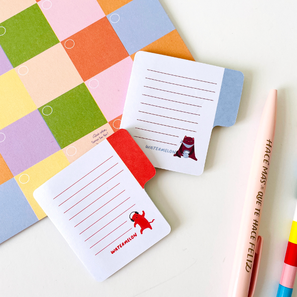 Producto - Solapas adhesivas Gatos Watermelon