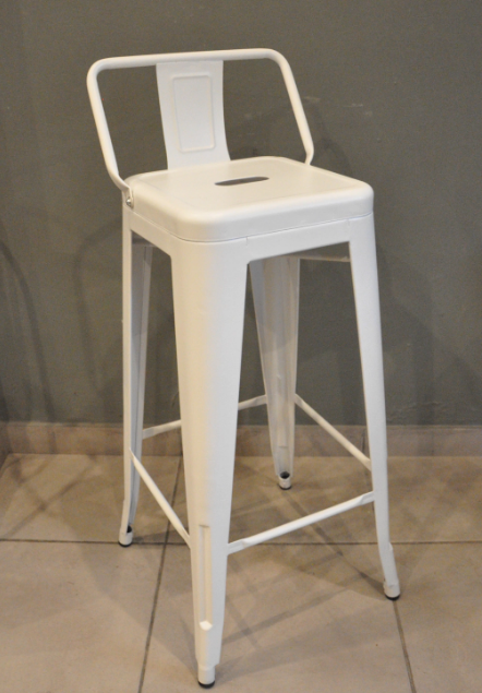 Producto - TABURETE Industrial TOLIX Apilables, Color Blanco Para INTERIOR!!