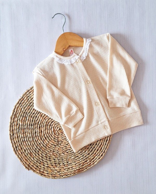 Producto - Saquito Wafle Beige