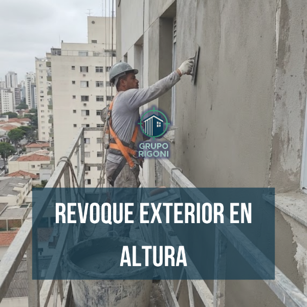 Producto - REVOQUE EXTERIOR EN ALTURA-Valor por M2