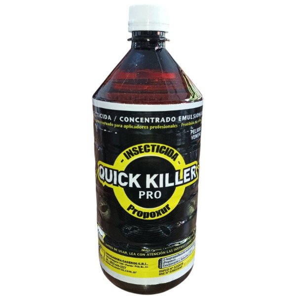 Producto - Quick Killer Pro Propoxur 1 Litro Insecticida Concentrado Emulsionable