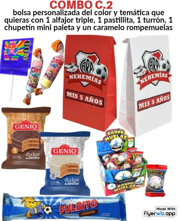 Producto - Combo C.2 bolsa con golosinas