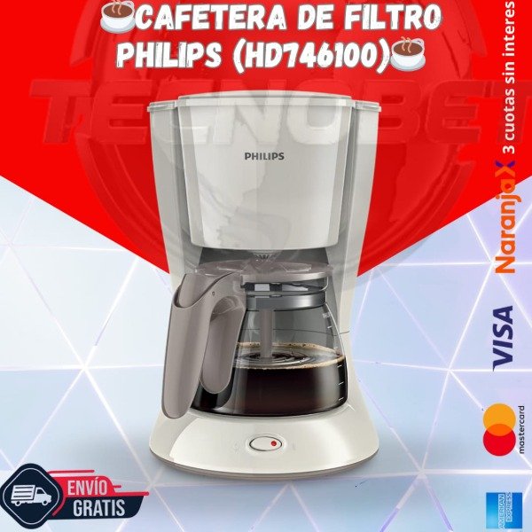 Producto - CAFETERA DE FILTRO PHILIPS (HD746100)