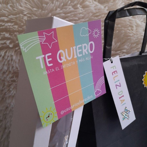 Producto - Tarjetones ''TE QUIERO''