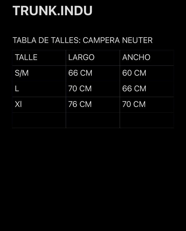 Producto - Modelo NEUTER - 5
