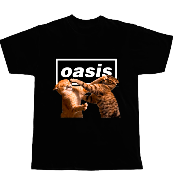 Remera Oasis Cats