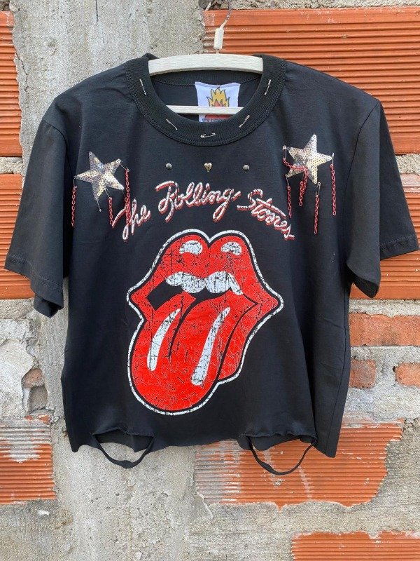 Producto - Remera crop Rolling Stones (M-L-XL)