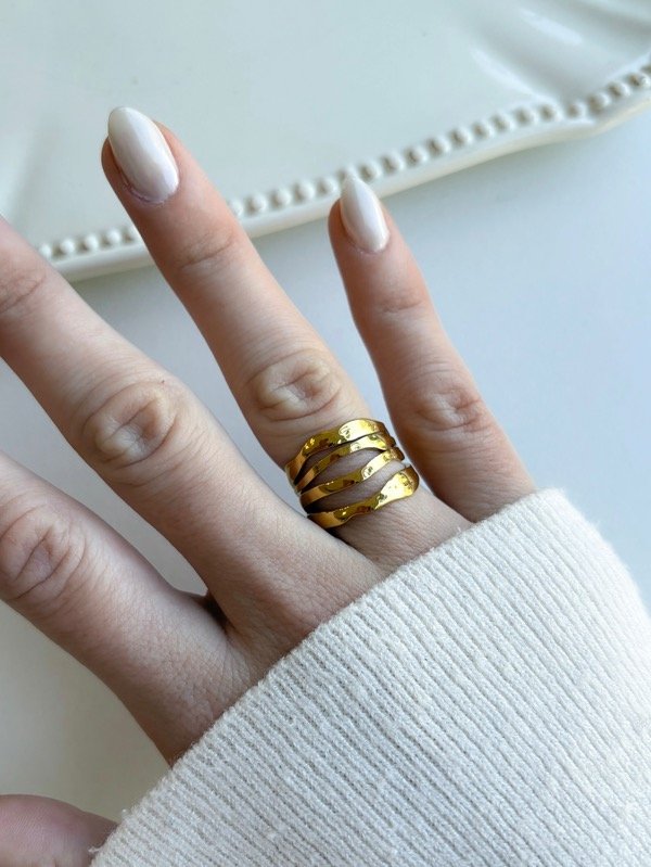 Producto - Anillo Tijuana (Dorado)