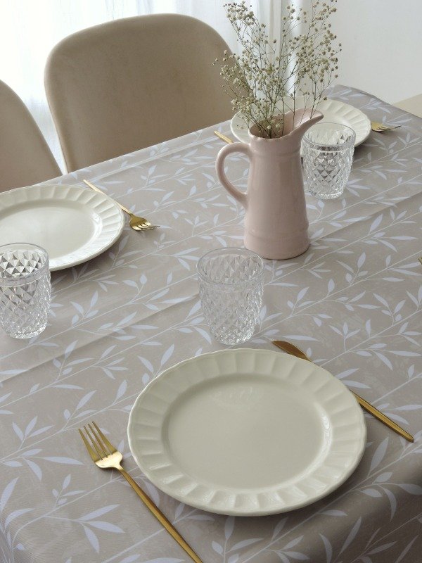 Producto - Mantel BOTANIC gabardina acrílica 2mts x 1,40