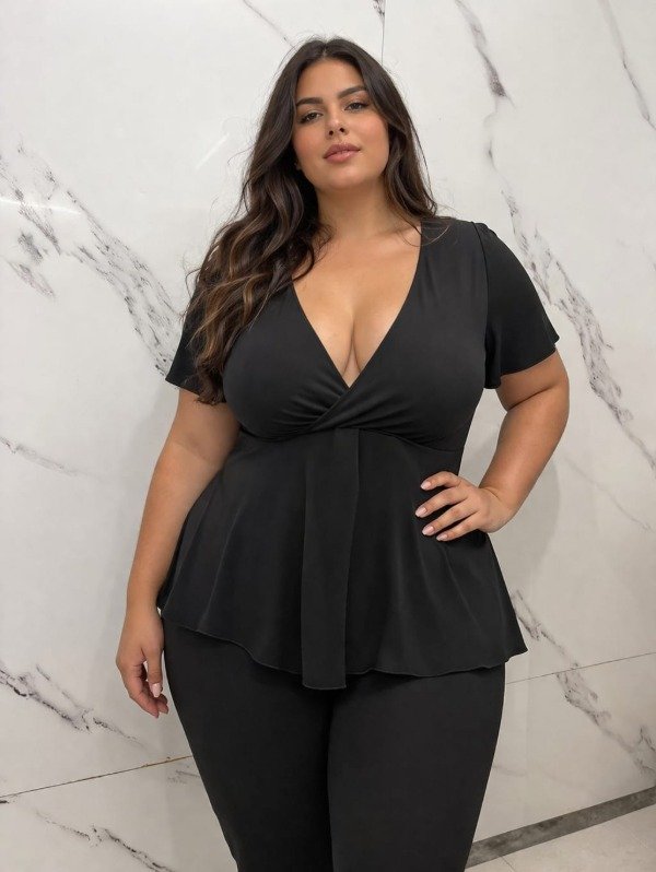 Producto - RM Blusa EVA manga corta lisa 000062