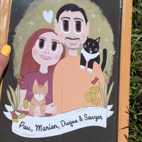 Producto - Cuadro Personalizado Familia