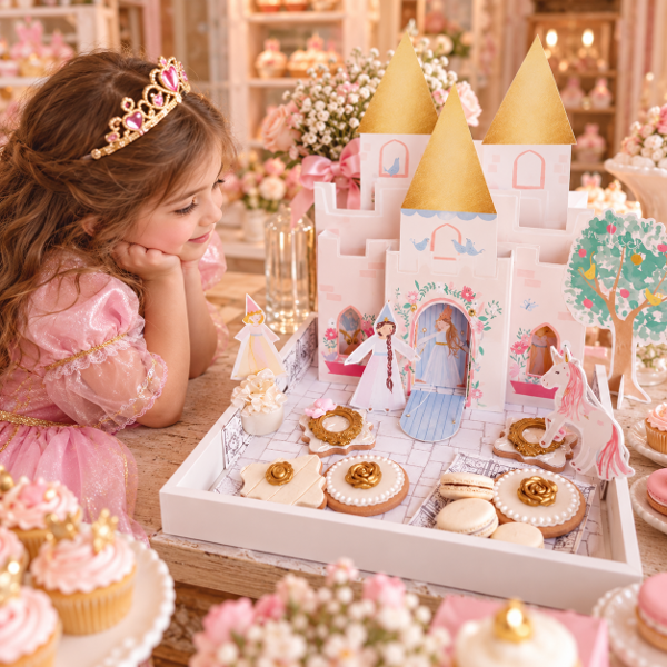 Producto - Set Bandeja Desayuno Castillo princesas - 2