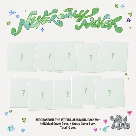 Producto - ZEROBASEONE - ALBUM NEVER SAY NEVER (DIGIPACK VER RANDOM)