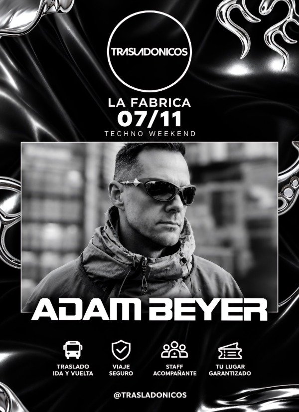 Producto - ADAM BEYER LA ESTACION OUTDOOR 07/11/2026