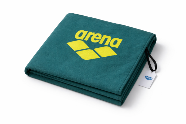 Producto - TOALLÓN ARENA DE MICROFIBRA MICROFIBER 150 X 90 CM DARK SAGE ARTIC LIME