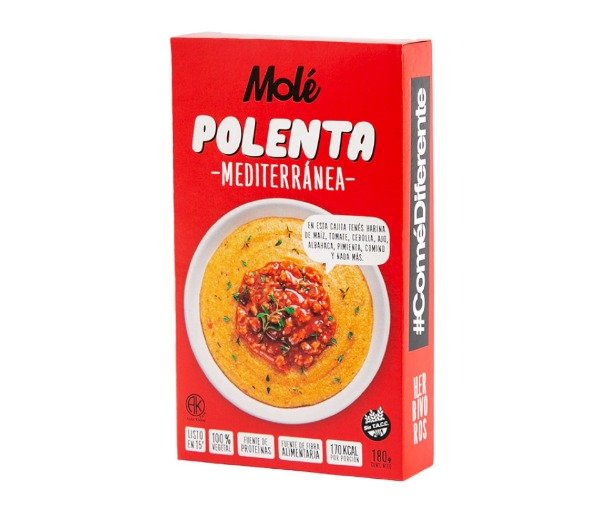 Producto - Polenta Mediterránea 180gr