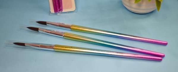 Producto - Pinceles para acrilico x3 tornasol