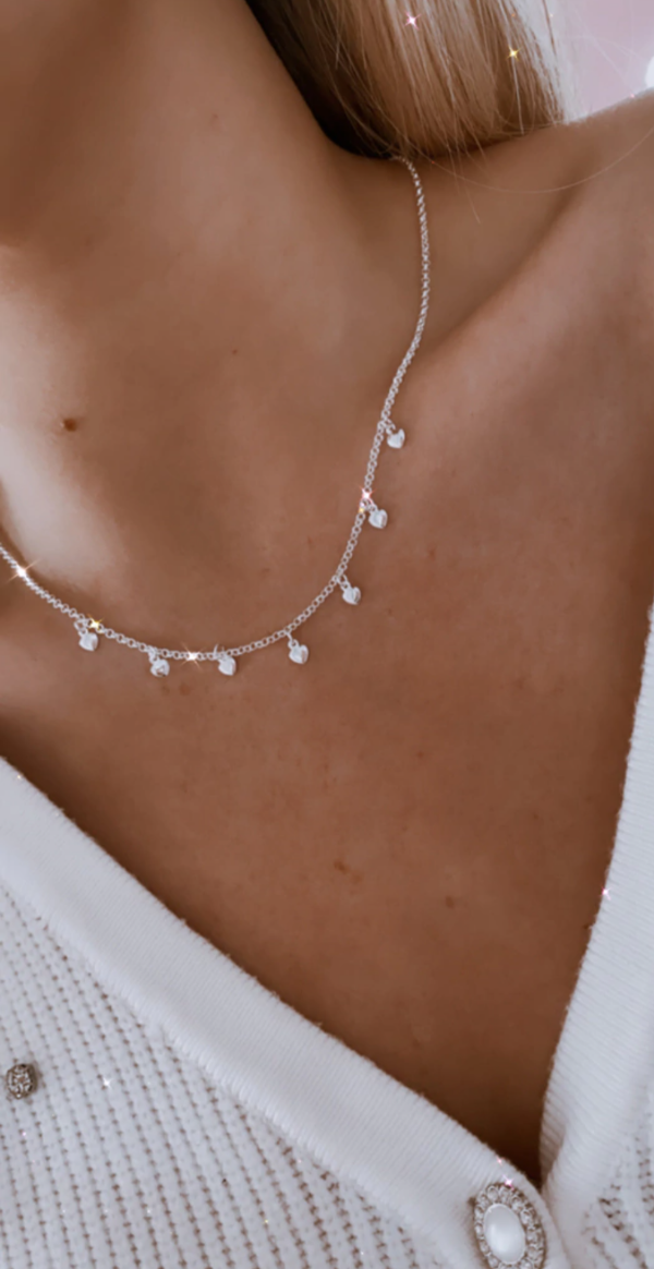 Producto - Choker mini corazones