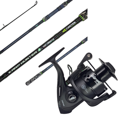 Producto - Combo caña Karp Hunter 3,60m + reel Sniper 6000